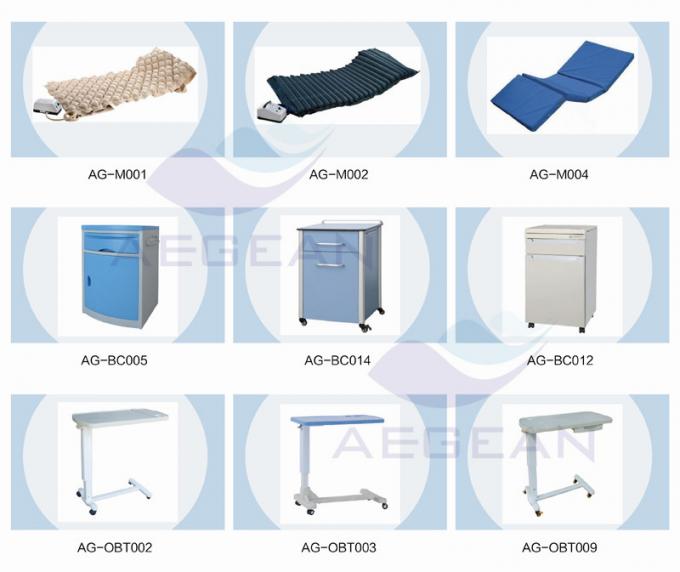 Al-κραμάτων άργυρος-BM501 ηλικιωμένη υγειονομική περίθαλψη bedboards πλέγματος κιγκλιδωμάτων η αναπνεύσιμη χρησιμοποίησε τα ηλεκτρικά περιστρεφόμενα νοσοκομειακά κρεβάτια