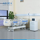 Άργυρος-BY009 περισσότερο προώθησε νοσοκομείων το διευθετήσιμο ενιαίο ICU προσοχής κρεβατοκάμαρων προμηθευτή κρεβατιών ABS ηλεκτρικό ιατρικό