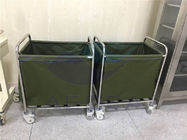 Άργυρος-SS013 εμπορικό καροτσάκι ανοξείδωτου εξοπλισμού πλυντηρίων με τη washable τσάντα σκόνης